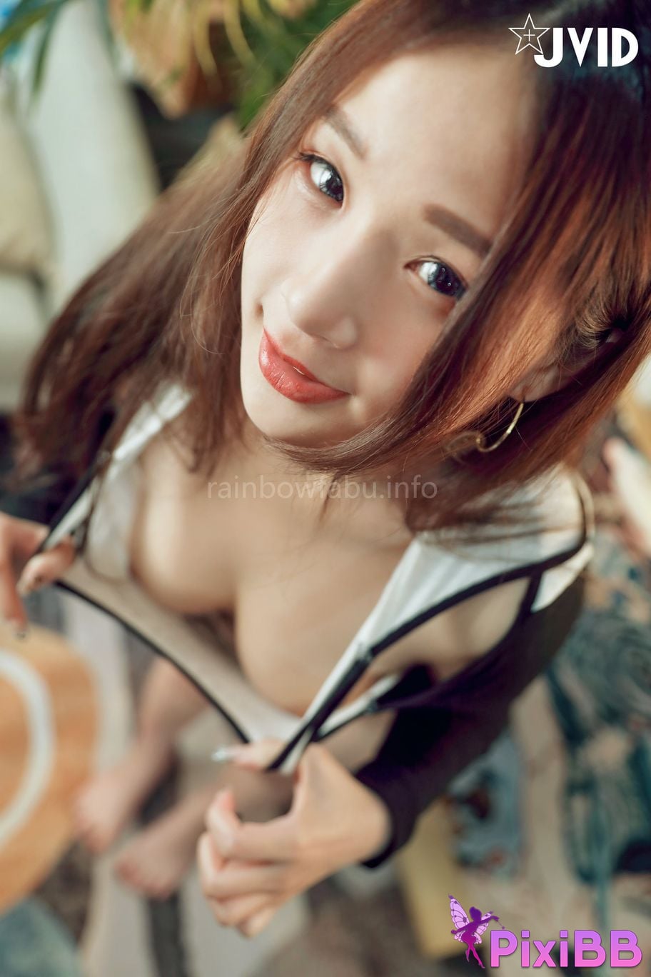 JVID Jiemi Juice Yin Shui Bai Kai Hou Qian Si PixiBB.COM 014