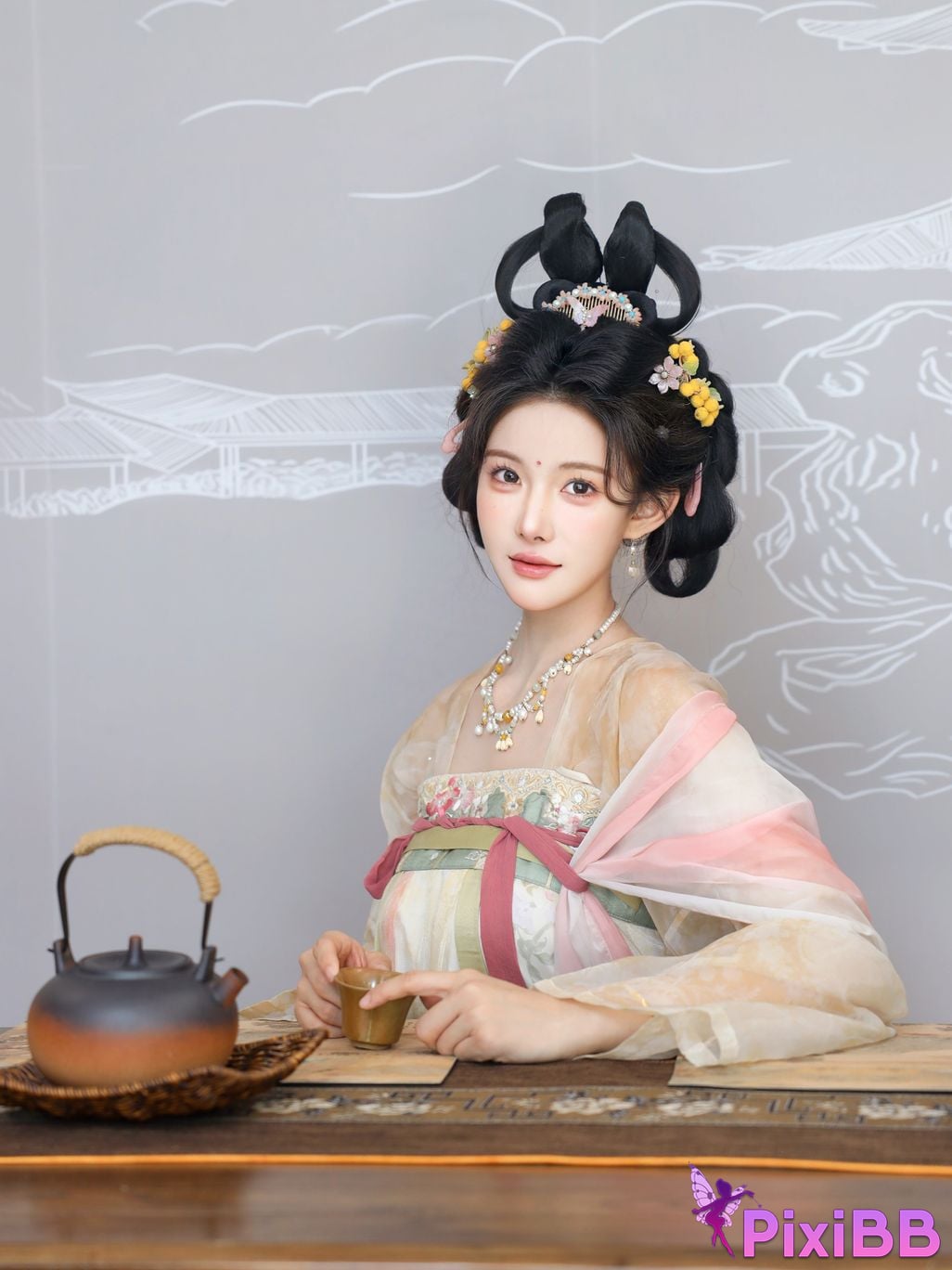 XR Uncensored Li Shuanger R18 Xiuren.com Model Dream Back to Datang PixiBB.COM 001