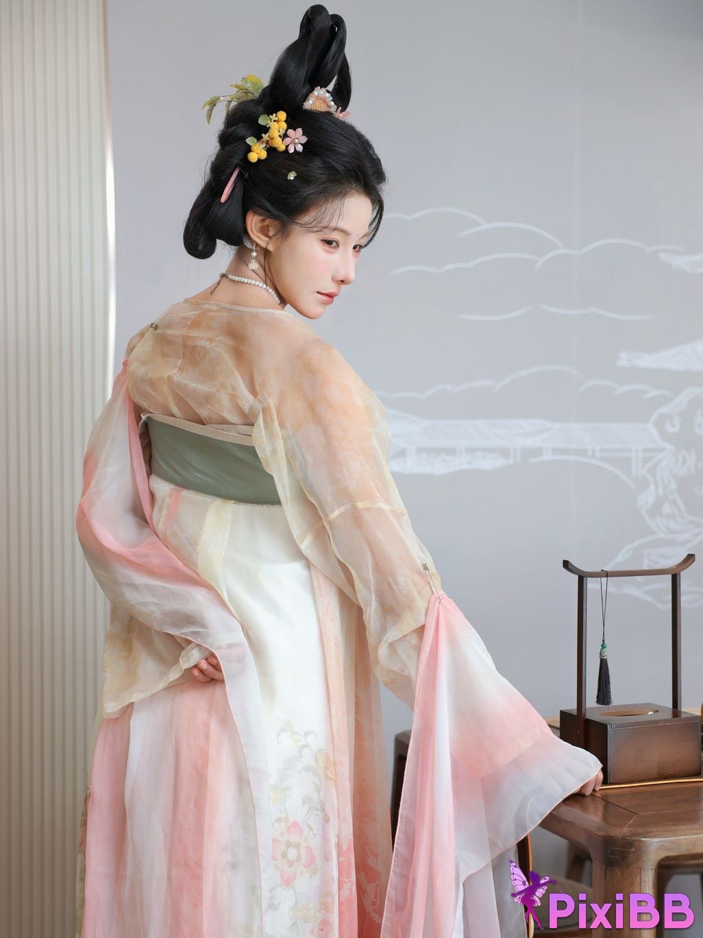 XR Uncensored Li Shuanger R18 Xiuren.com Model Dream Back to Datang PixiBB.COM 013