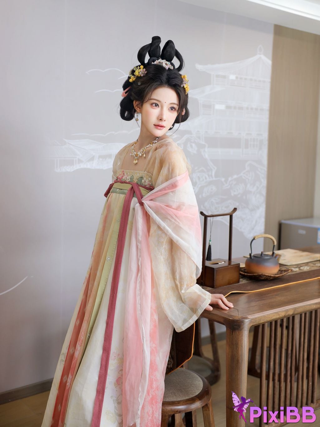 XR Uncensored Li Shuanger R18 Xiuren.com Model Dream Back to Datang PixiBB.COM 018