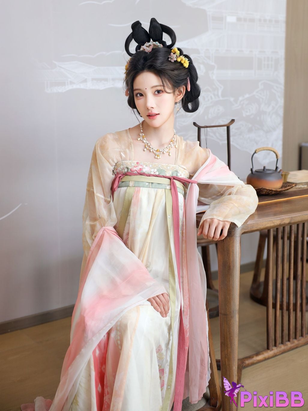 XR Uncensored Li Shuanger R18 Xiuren.com Model Dream Back to Datang PixiBB.COM 020