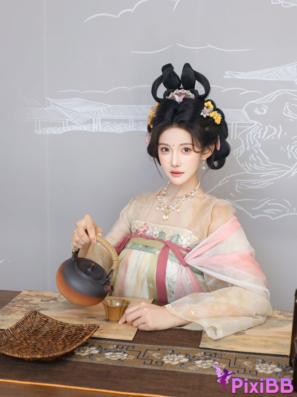 XR Uncensored Li Shuanger R18 Xiuren.com Model Dream Back to Datang PixiBB.COM 025