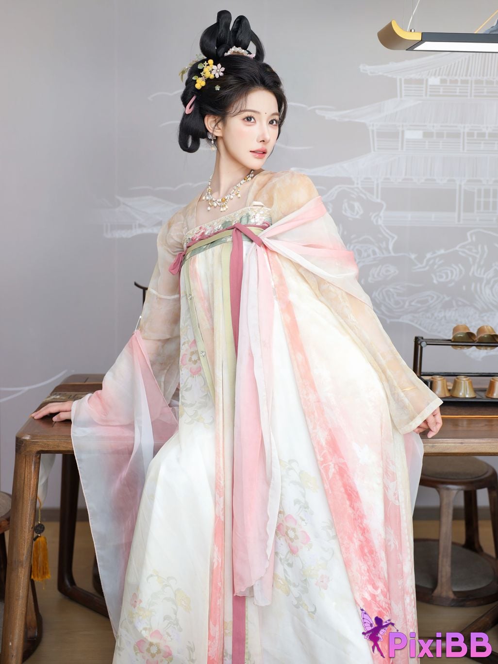 XR Uncensored Li Shuanger R18 Xiuren.com Model Dream Back to Datang PixiBB.COM 029