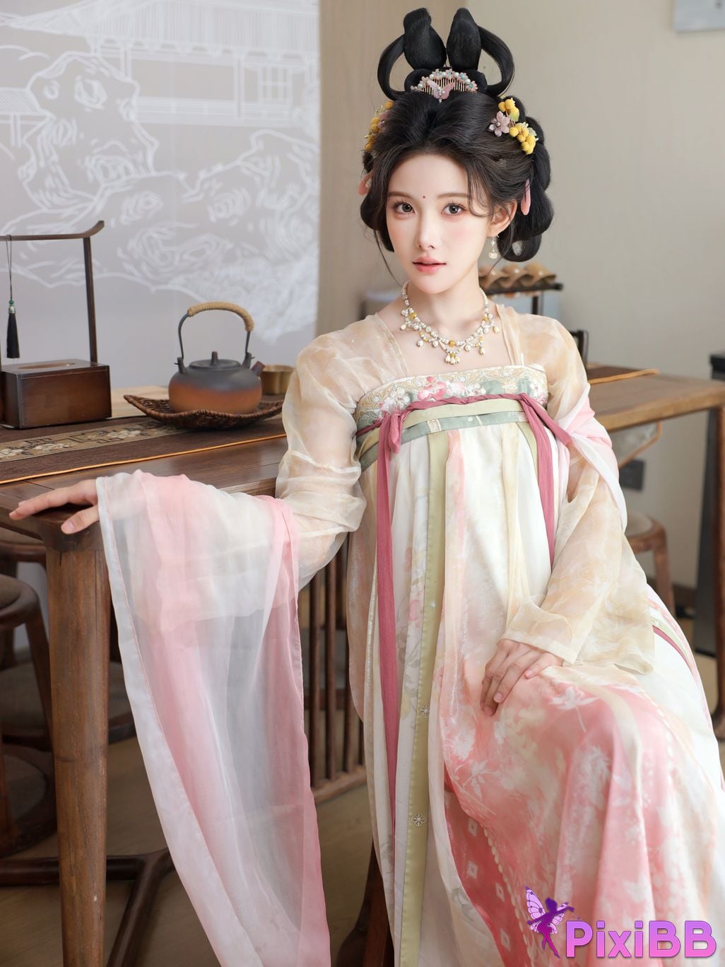 XR Uncensored Li Shuanger R18 Xiuren.com Model Dream Back to Datang PixiBB.COM 032