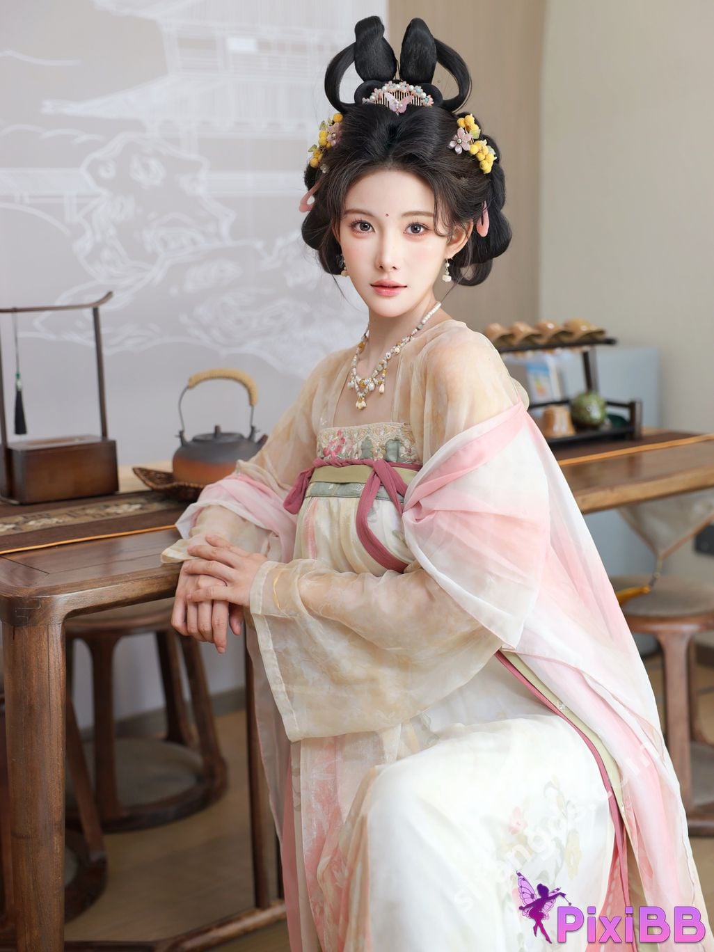 XR Uncensored Li Shuanger R18 Xiuren.com Model Dream Back to Datang PixiBB.COM 033