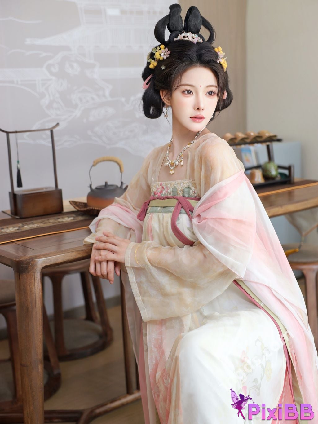 XR Uncensored Li Shuanger R18 Xiuren.com Model Dream Back to Datang PixiBB.COM 034