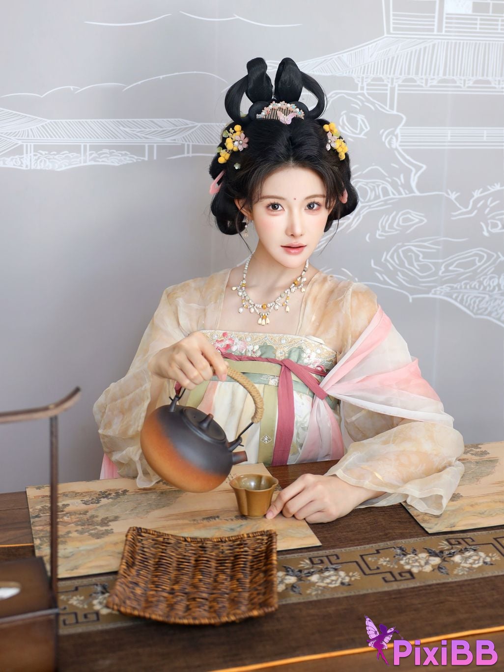 XR Uncensored Li Shuanger R18 Xiuren.com Model Dream Back to Datang PixiBB.COM 036