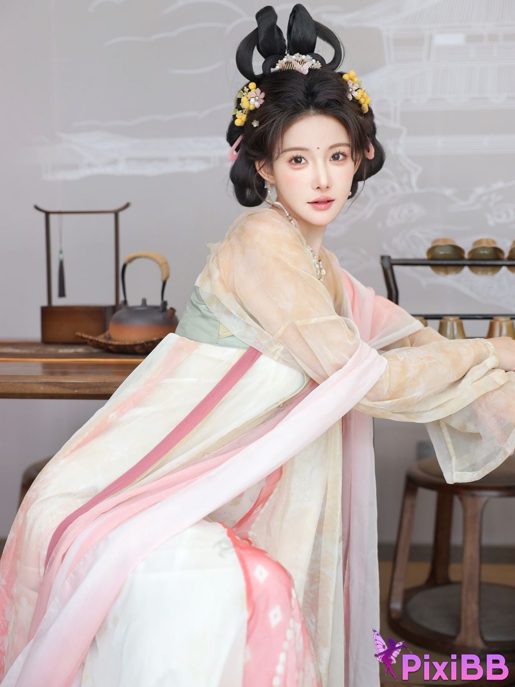 XR Uncensored Li Shuanger R18 Xiuren.com Model Dream Back to Datang PixiBB.COM 039