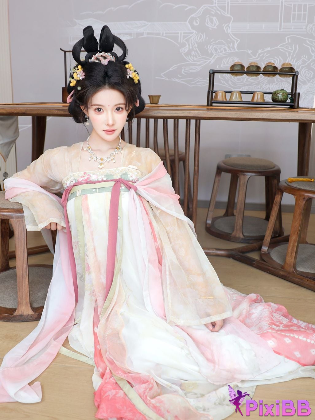 XR Uncensored Li Shuanger R18 Xiuren.com Model Dream Back to Datang PixiBB.COM 040