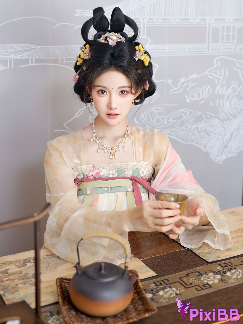 XR Uncensored Li Shuanger R18 Xiuren.com Model Dream Back to Datang PixiBB.COM 047