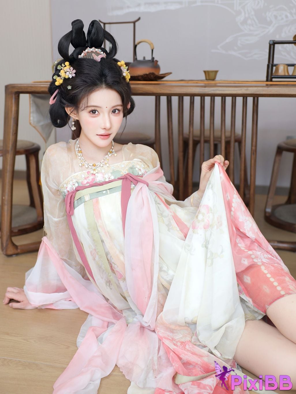 XR Uncensored Li Shuanger R18 Xiuren.com Model Dream Back to Datang PixiBB.COM 048