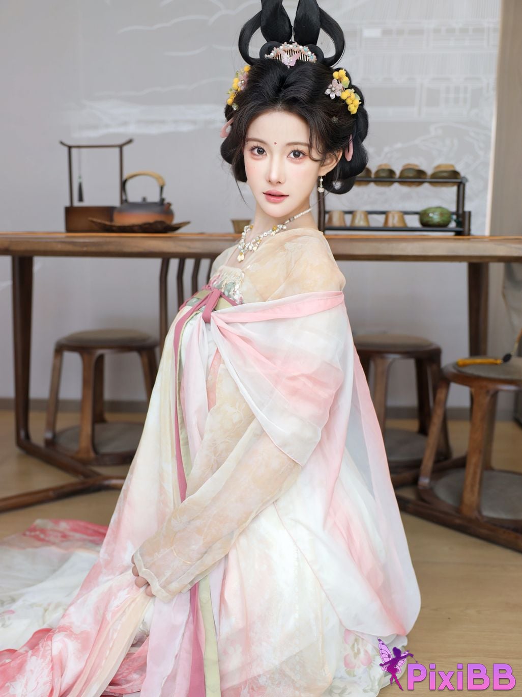 XR Uncensored Li Shuanger R18 Xiuren.com Model Dream Back to Datang PixiBB.COM 059