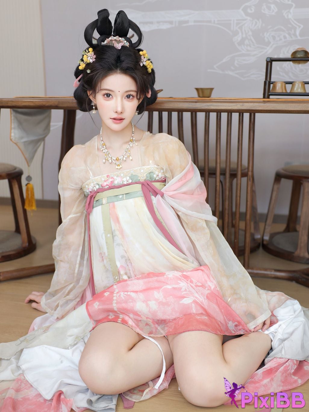 XR Uncensored Li Shuanger R18 Xiuren.com Model Dream Back to Datang PixiBB.COM 060