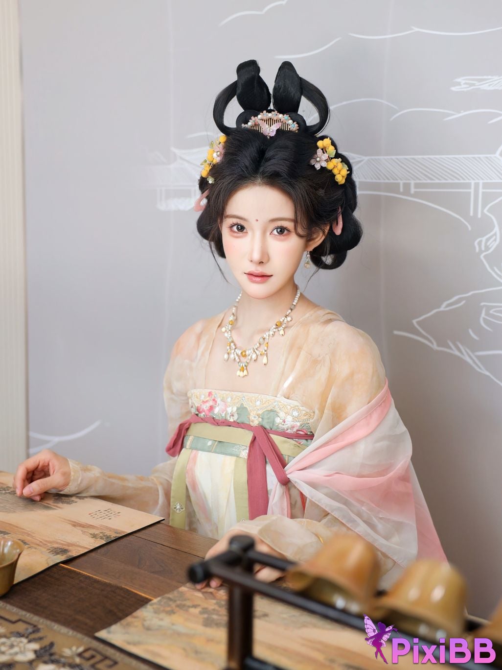 XR Uncensored Li Shuanger R18 Xiuren.com Model Dream Back to Datang PixiBB.COM 069