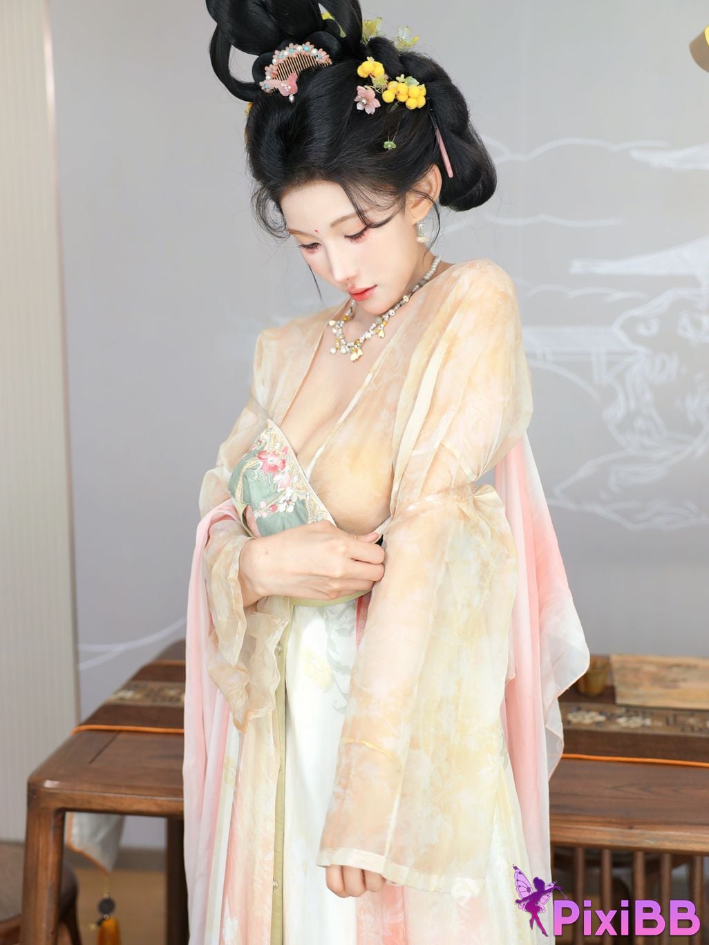 XR Uncensored Li Shuanger R18 Xiuren.com Model Dream Back to Datang PixiBB.COM 075