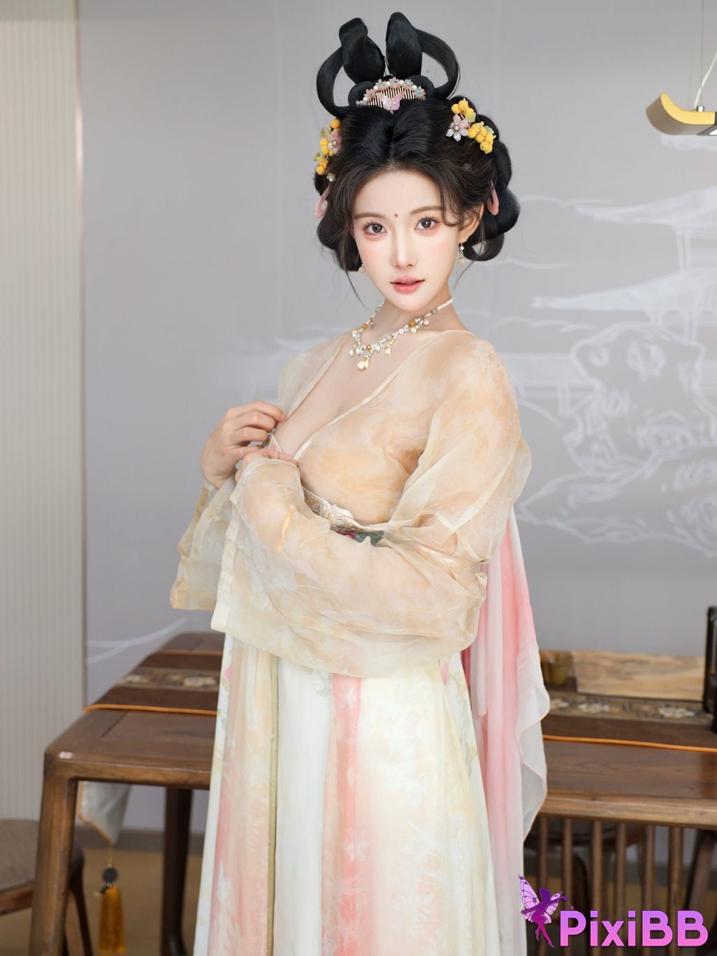 XR Uncensored Li Shuanger R18 Xiuren.com Model Dream Back to Datang PixiBB.COM 077