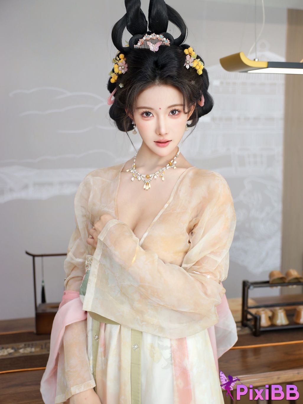 XR Uncensored Li Shuanger R18 Xiuren.com Model Dream Back to Datang PixiBB.COM 078