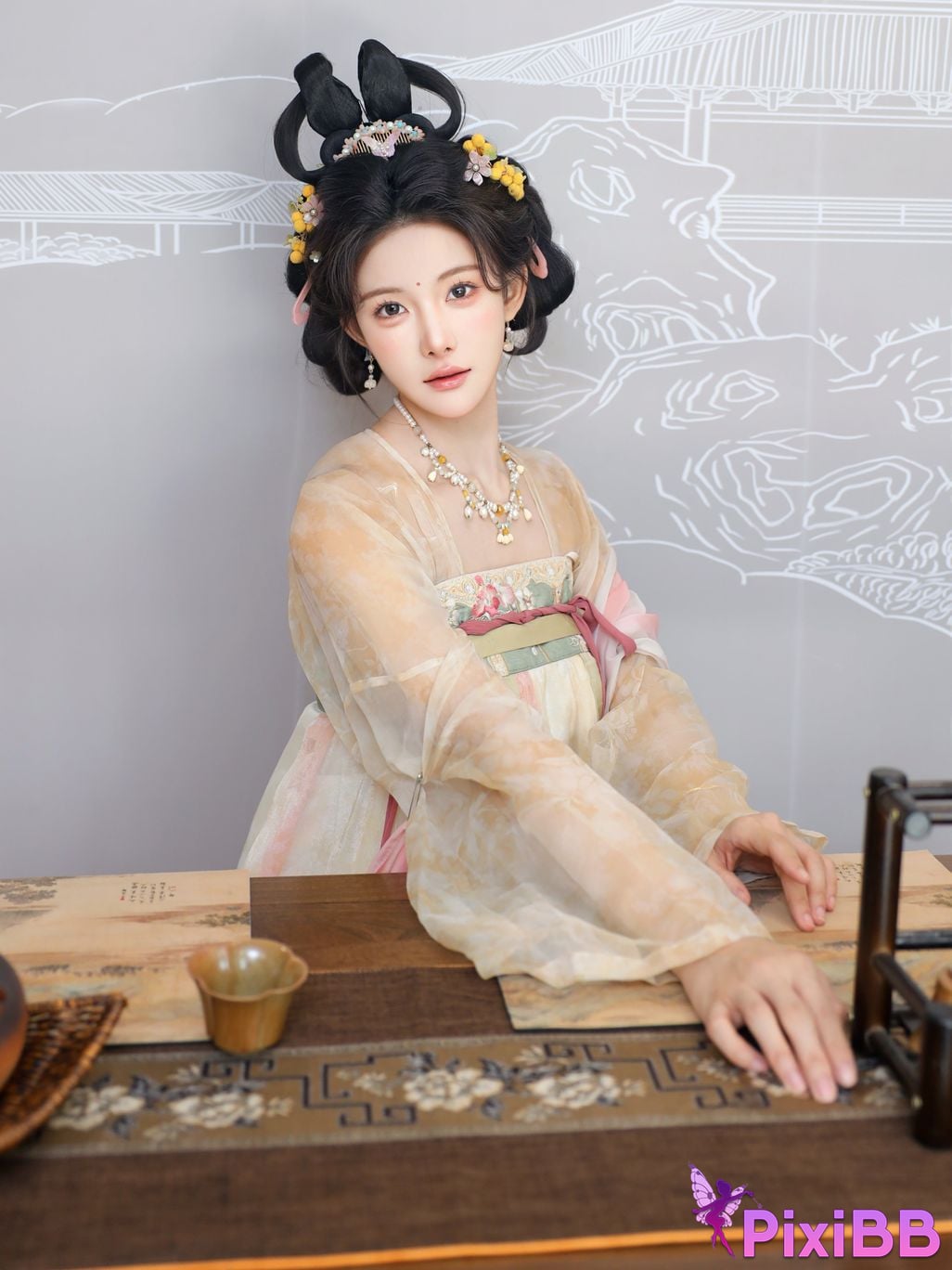 XR Uncensored Li Shuanger R18 Xiuren.com Model Dream Back to Datang PixiBB.COM 080