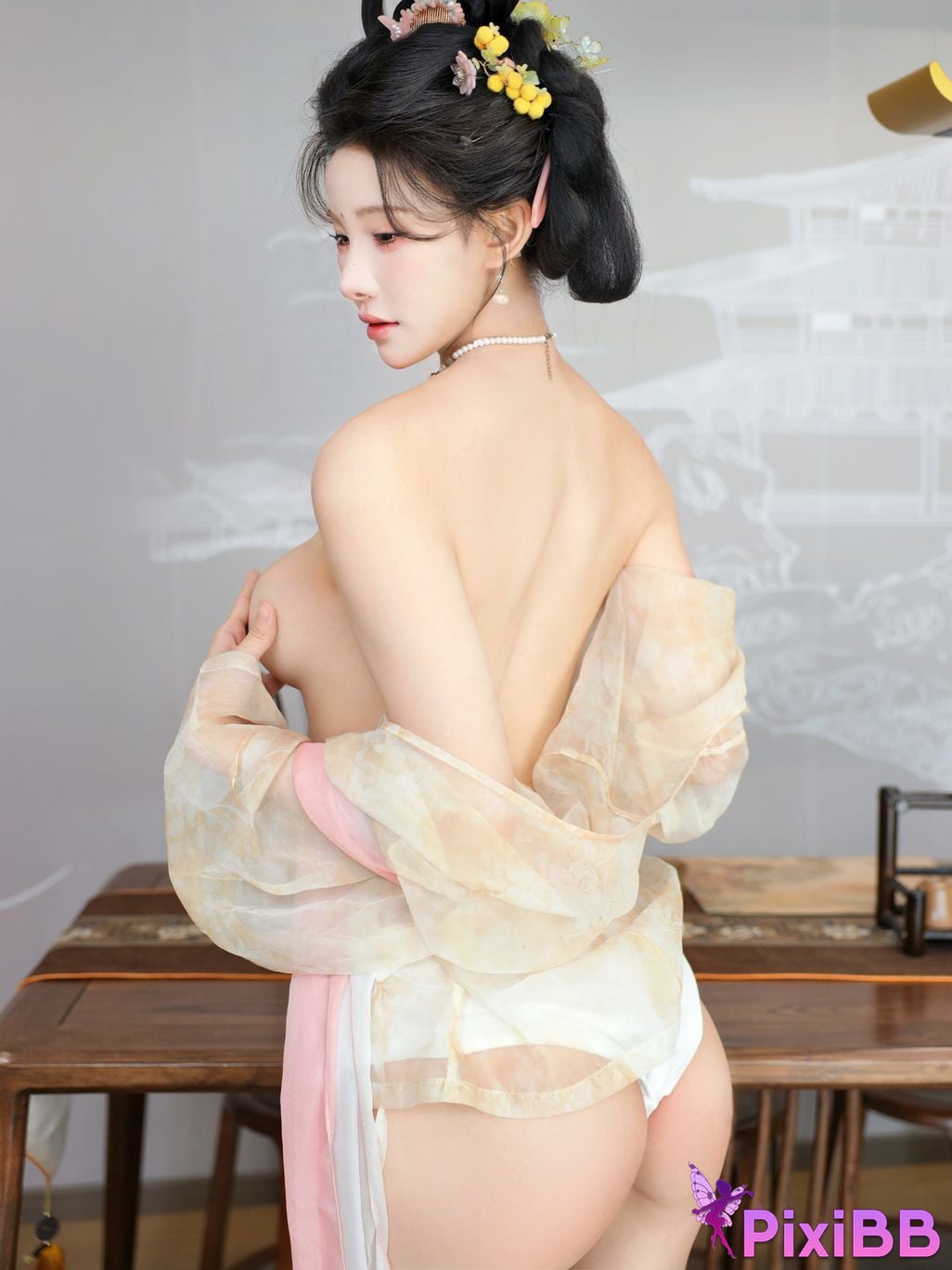 XR Uncensored Li Shuanger R18 Xiuren.com Model Dream Back to Datang PixiBB.COM 092