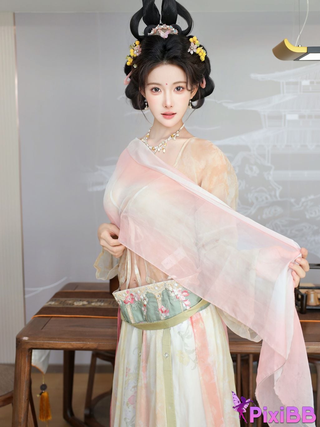 XR Uncensored Li Shuanger R18 Xiuren.com Model Dream Back to Datang PixiBB.COM 094