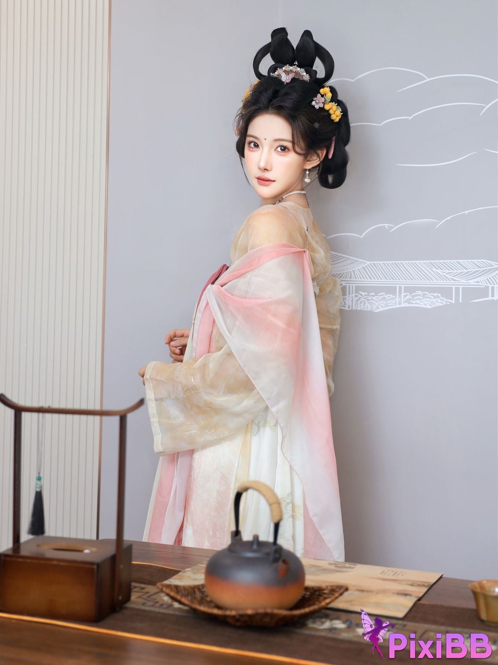 XR Uncensored Li Shuanger R18 Xiuren.com Model Dream Back to Datang PixiBB.COM 102