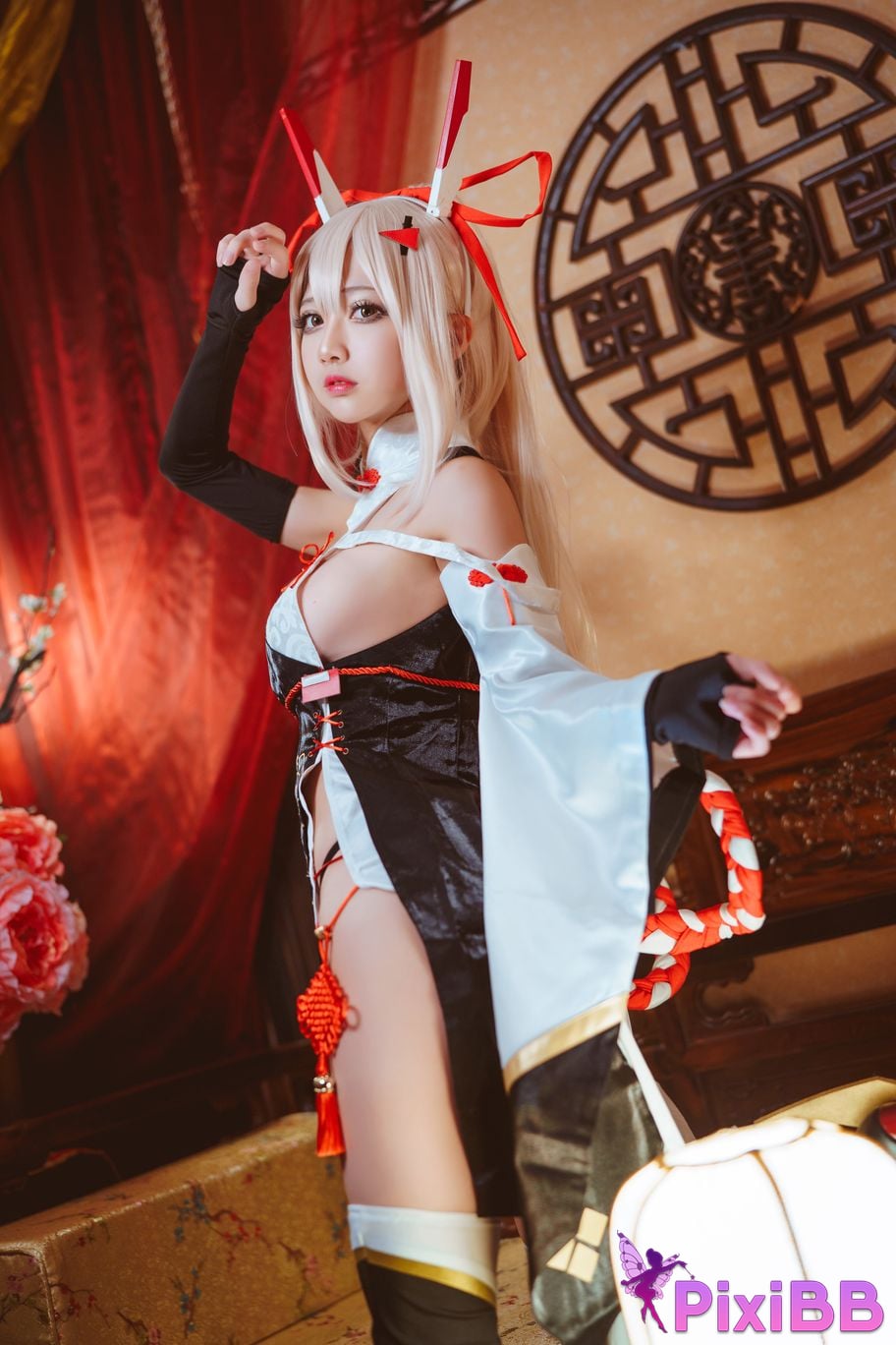Coser Rinka Ayanami Cheongasm PixiBB.COM 002