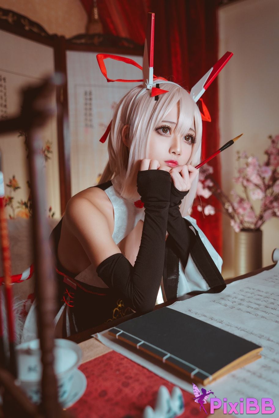 Coser Rinka Ayanami Cheongasm PixiBB.COM 008