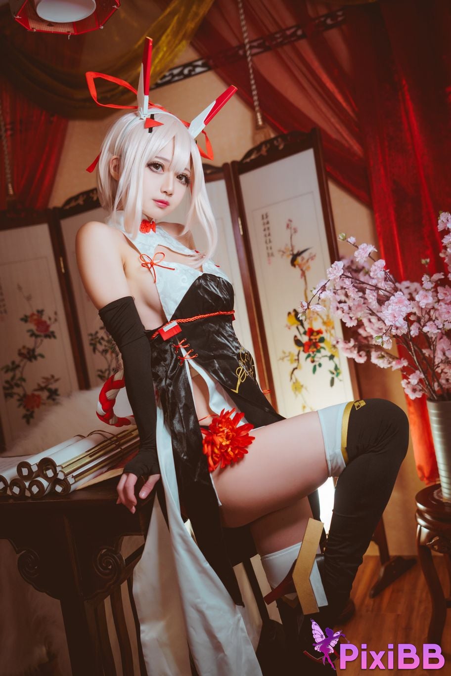 Coser Rinka Ayanami Cheongasm PixiBB.COM 010