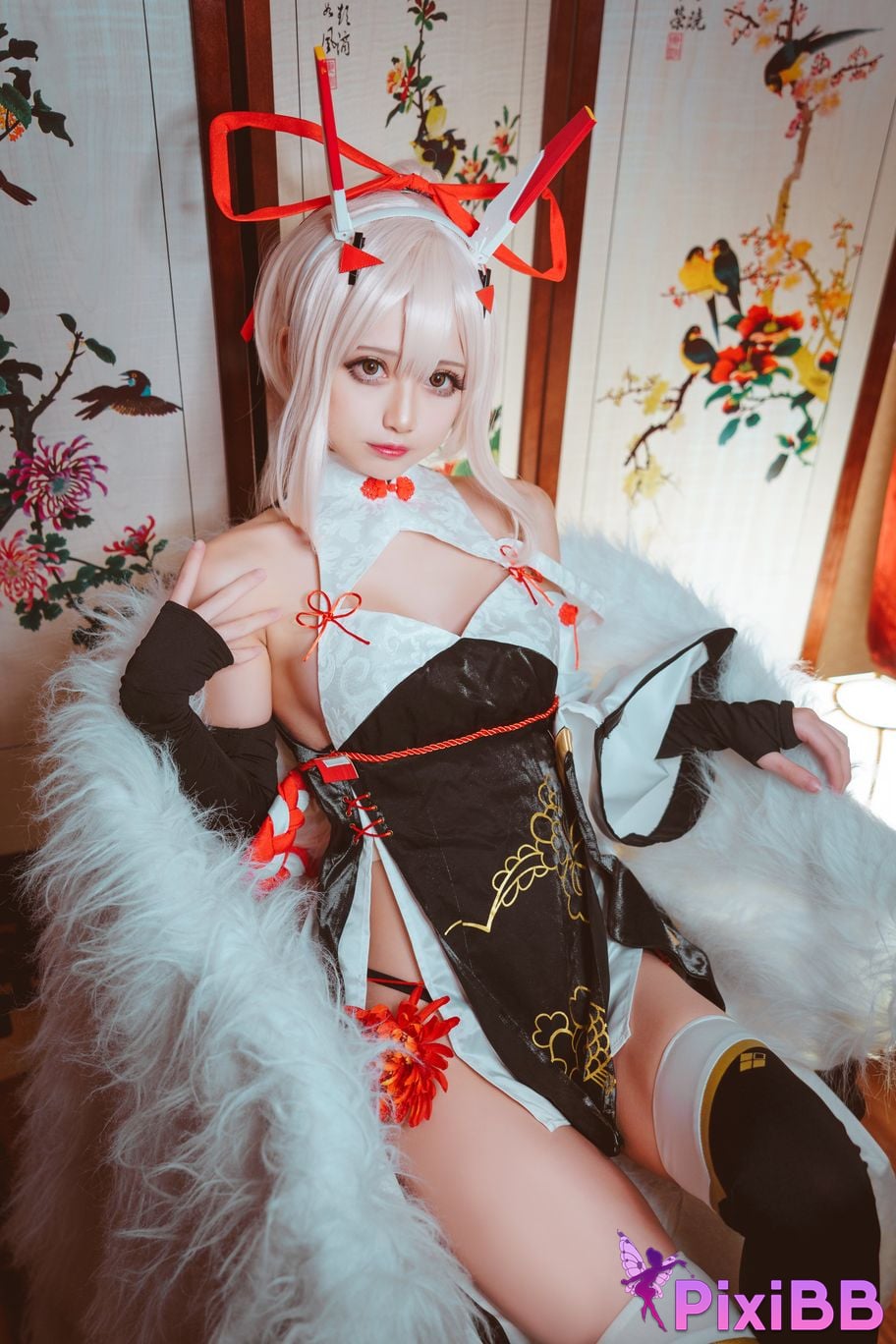 Coser Rinka Ayanami Cheongasm PixiBB.COM 011