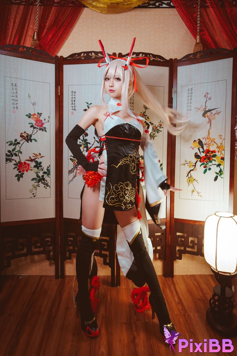 Coser Rinka Ayanami Cheongasm PixiBB.COM 012