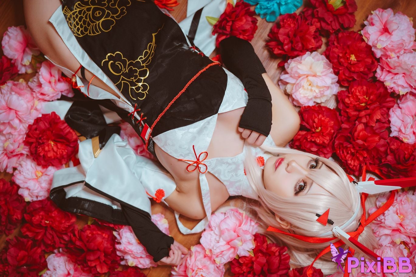 Coser Rinka Ayanami Cheongasm PixiBB.COM 013