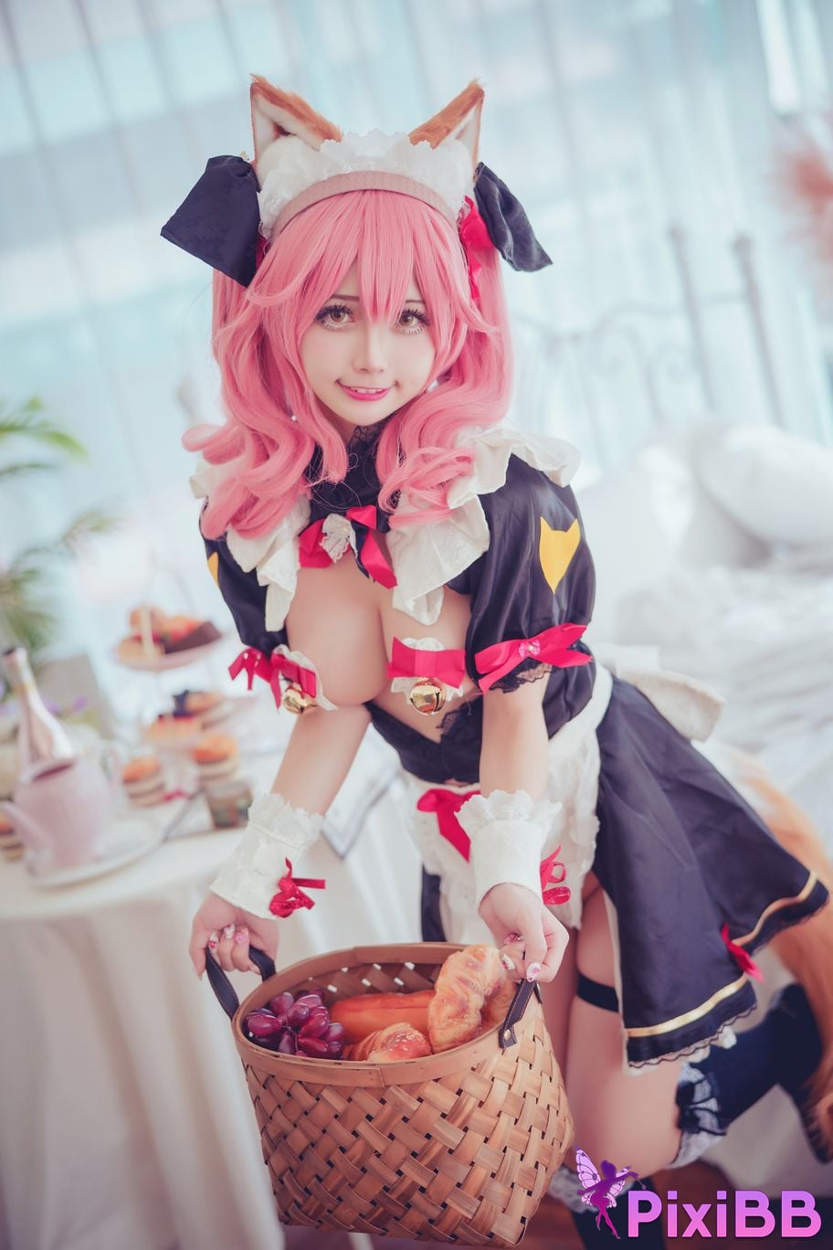 Coser Rinka Tamamo Maid PixiBB.COM 012