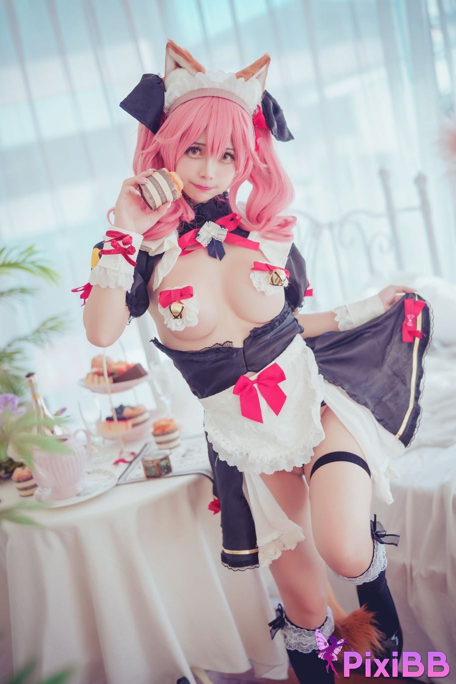 Coser Rinka Tamamo Maid PixiBB.COM 013