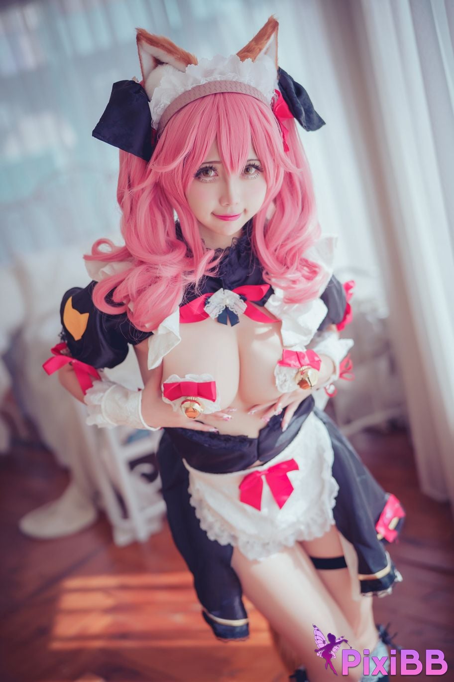 Coser Rinka Tamamo Maid PixiBB.COM 018
