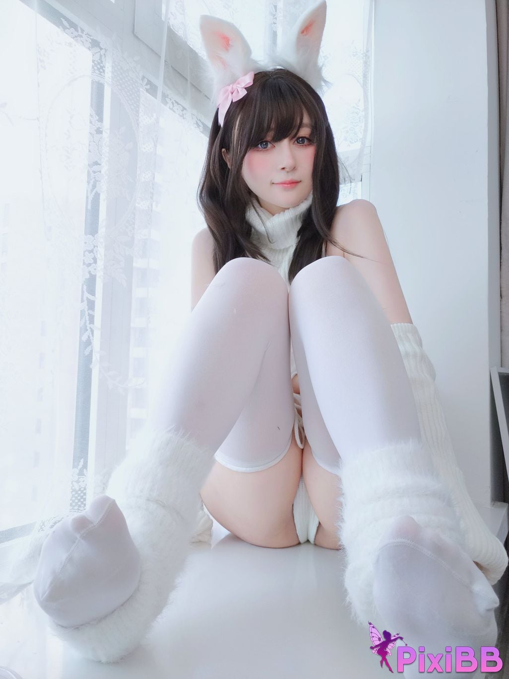 Cosplay Silver 81 Rabbit Ear PixiBB.COM 036