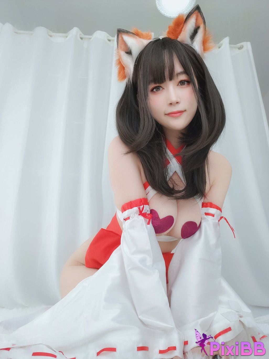 Cosplay Silver 81 Shrine Fox PixiBB.COM 009