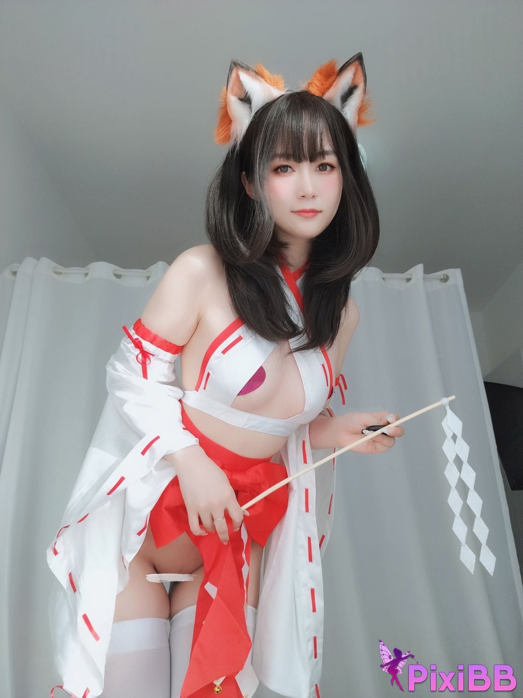 Cosplay Silver 81 Shrine Fox PixiBB.COM 014