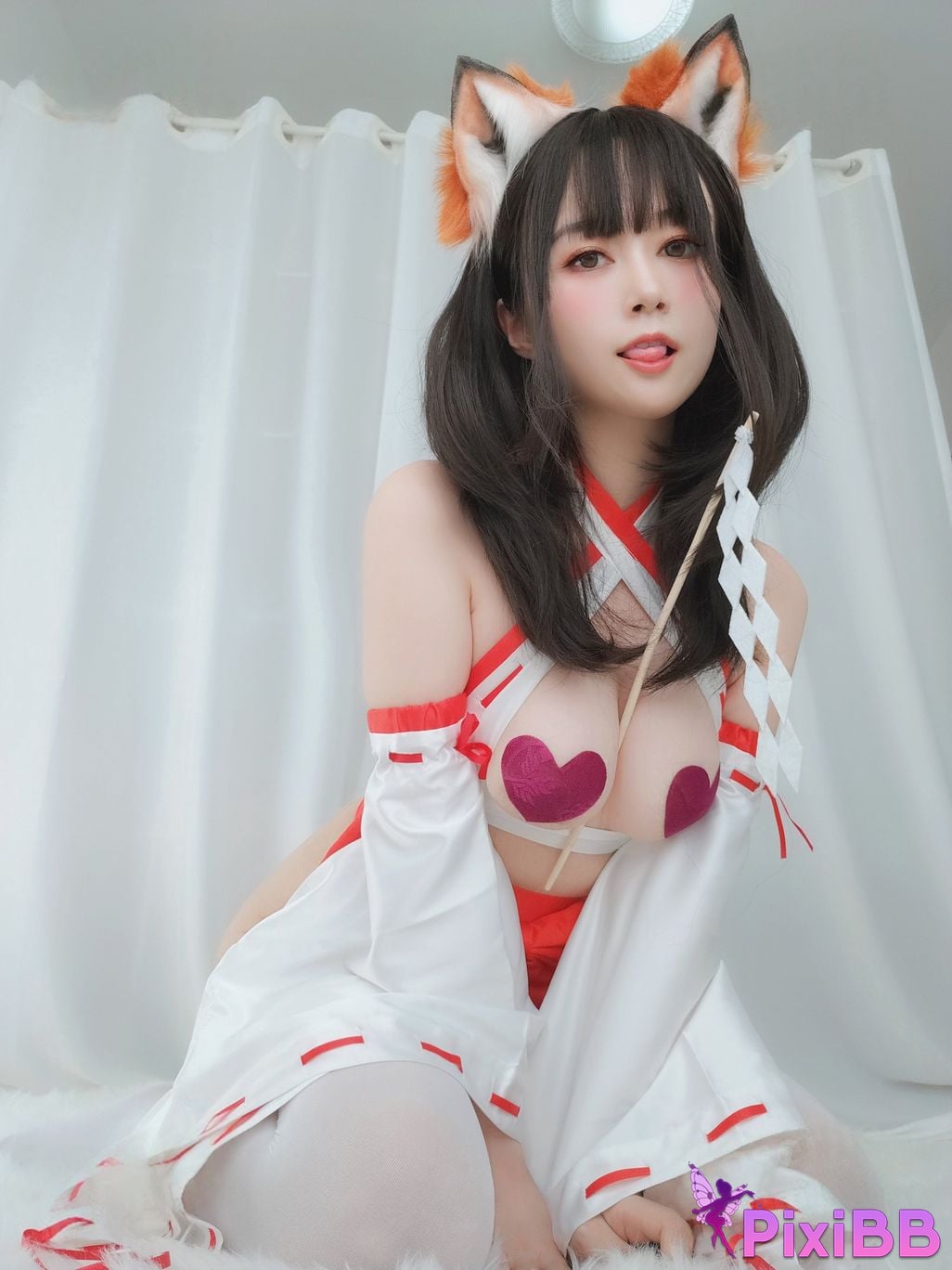 Cosplay Silver 81 Shrine Fox PixiBB.COM 025