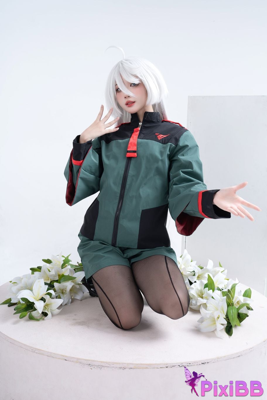 Cosplay PoppaChan Miorine The Gundam PixiBB.COM 002