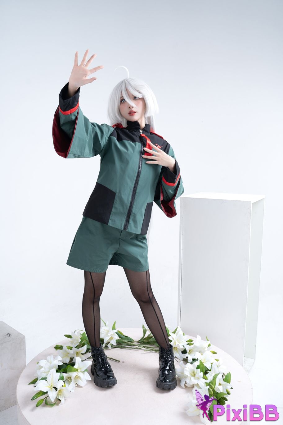 Cosplay PoppaChan Miorine The Gundam PixiBB.COM 006