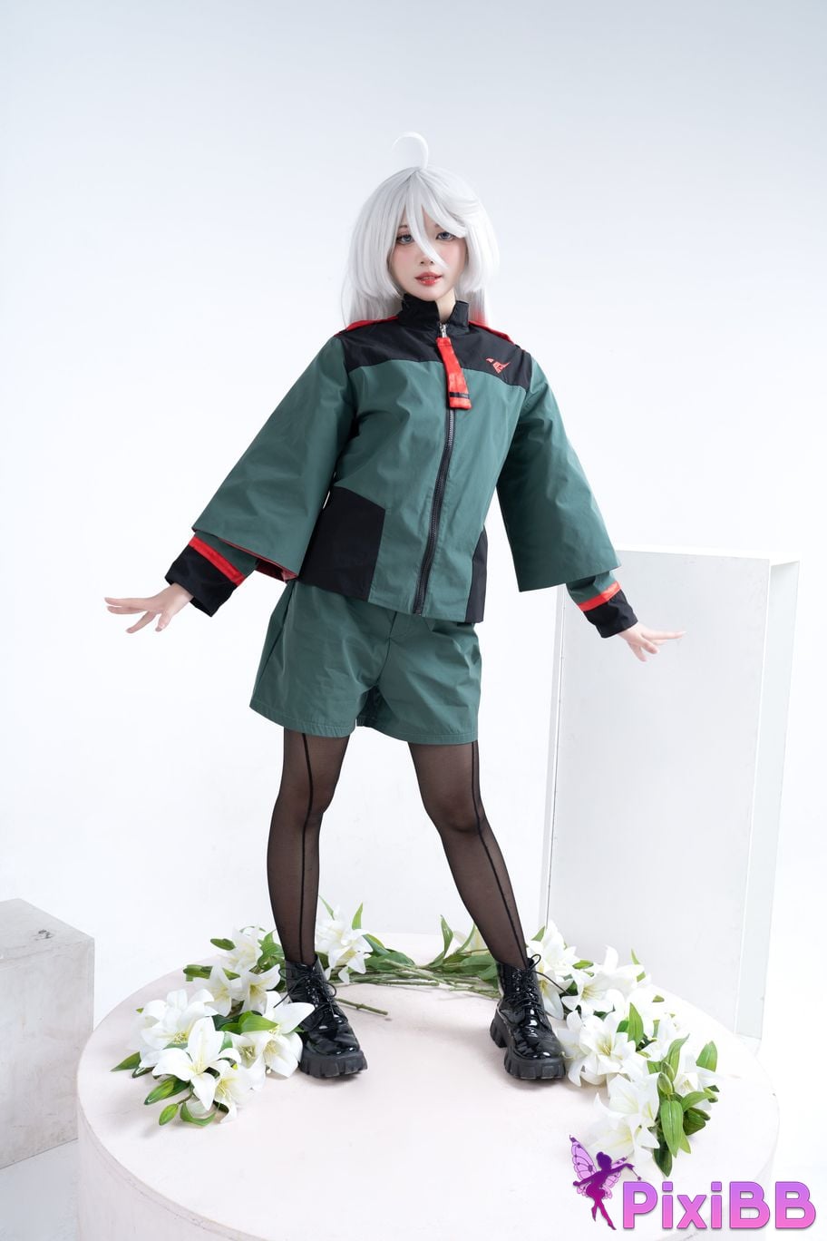 Cosplay PoppaChan Miorine The Gundam PixiBB.COM 007