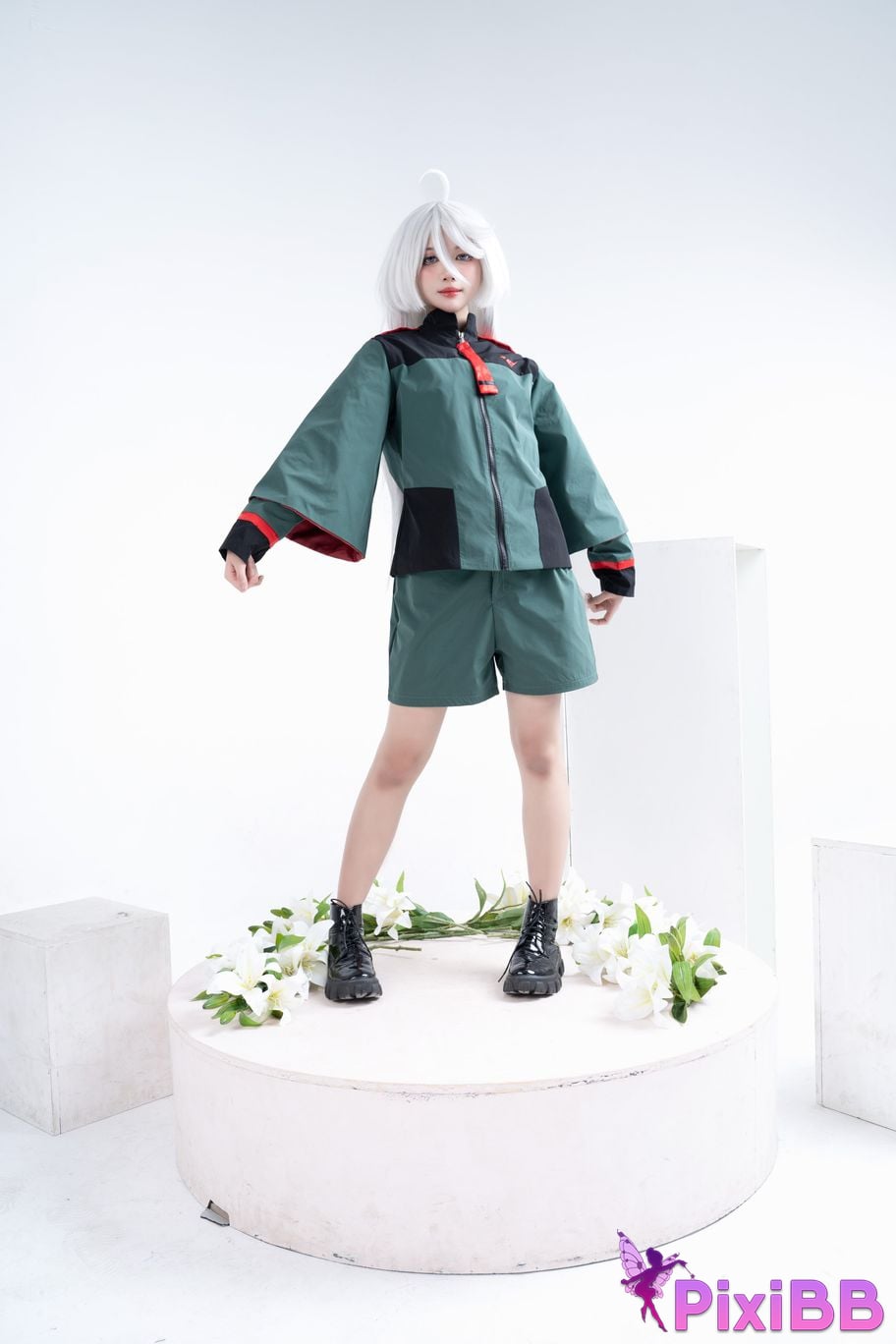 Cosplay PoppaChan Miorine The Gundam PixiBB.COM 011