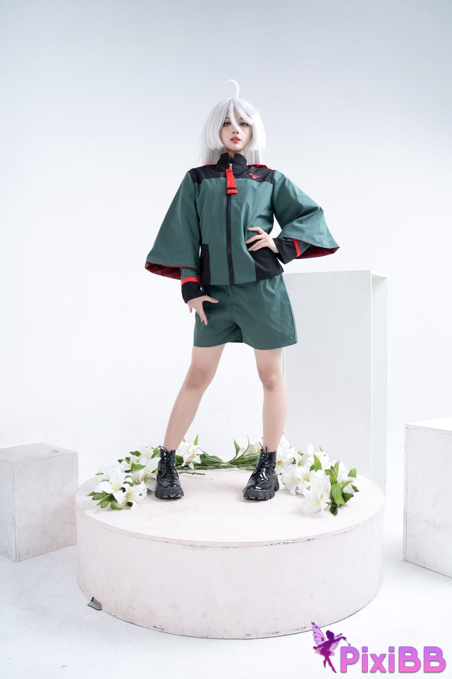 Cosplay PoppaChan Miorine The Gundam PixiBB.COM 012