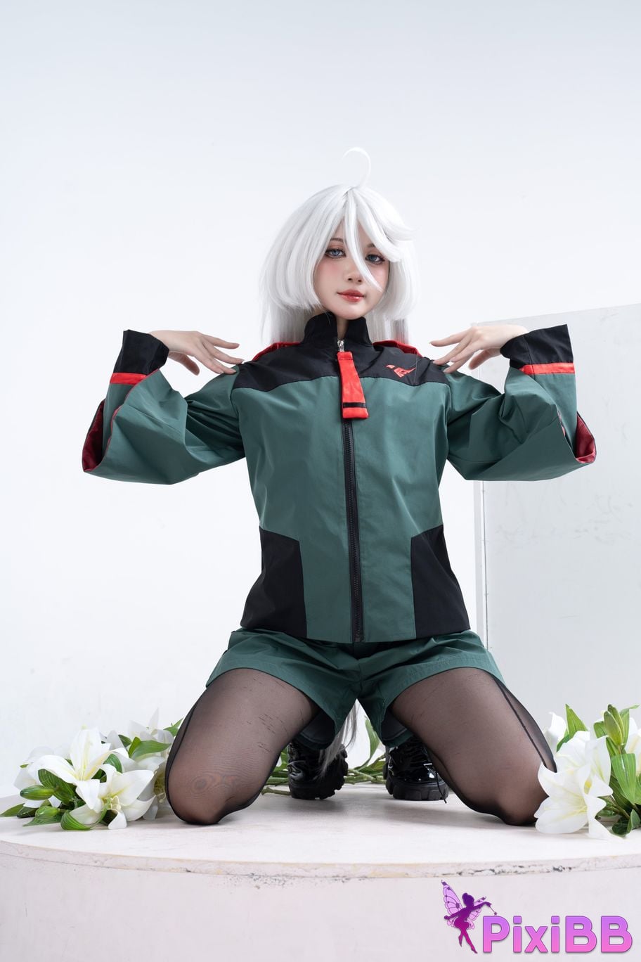 Cosplay PoppaChan Miorine The Gundam PixiBB.COM 013