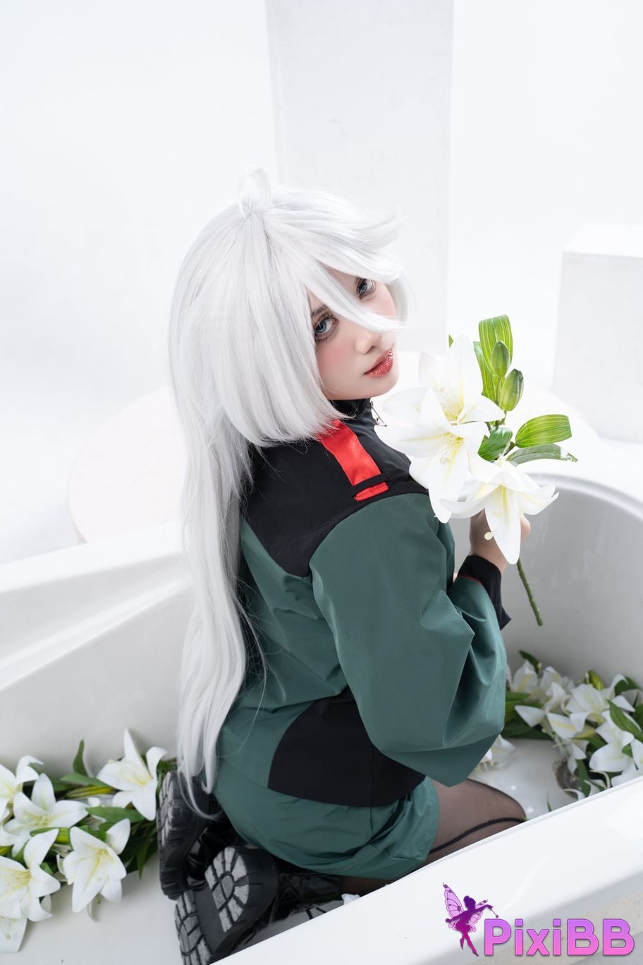 Cosplay PoppaChan Miorine The Gundam PixiBB.COM 040