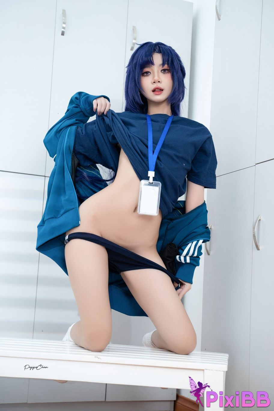 Cosplay PoppaChan Hayase Yuuka PixiBB.COM 013