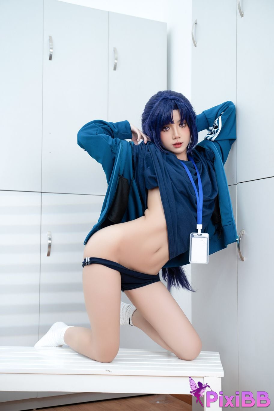 Cosplay PoppaChan Hayase Yuuka PixiBB.COM 014