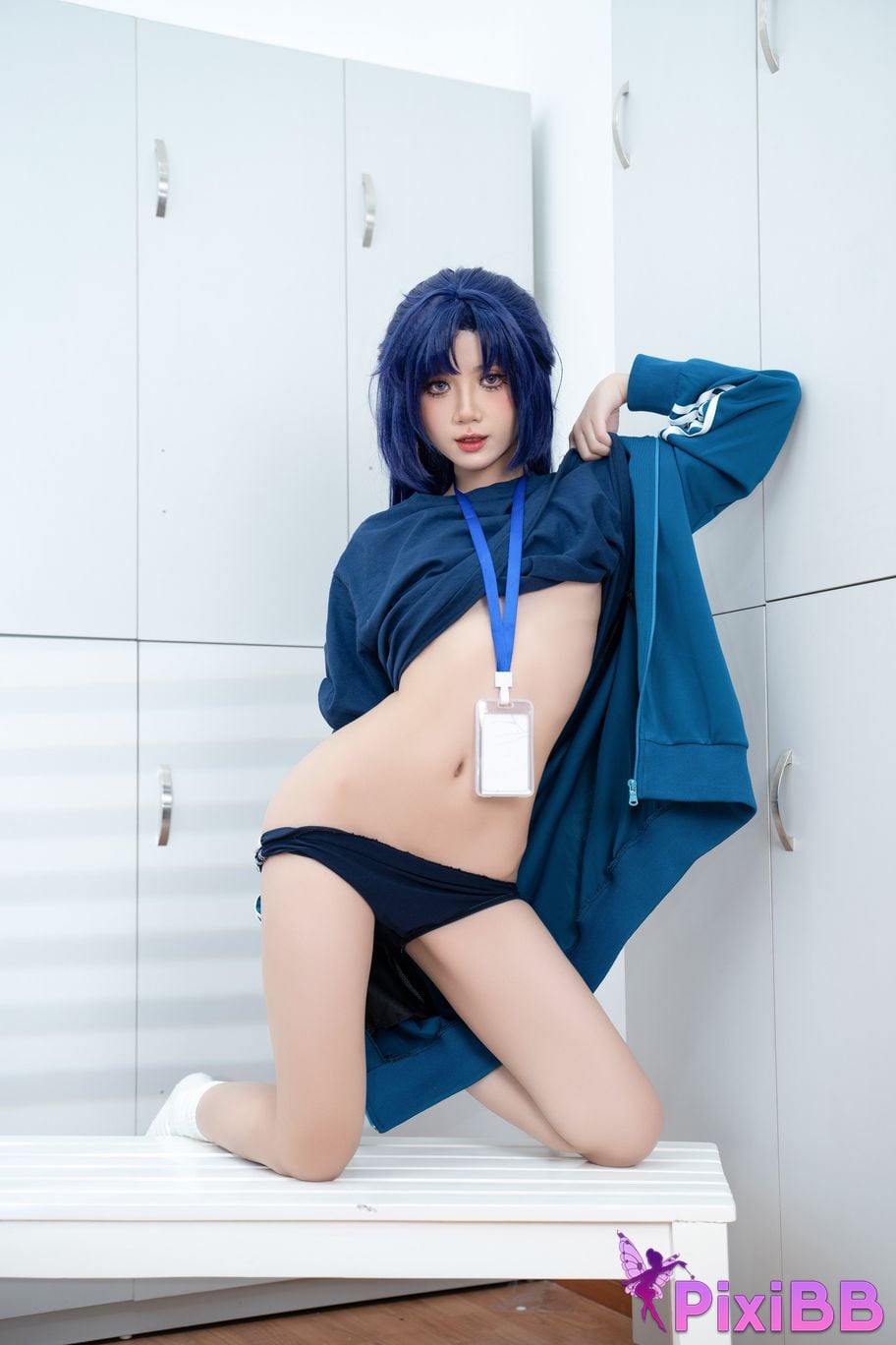 Cosplay PoppaChan Hayase Yuuka PixiBB.COM 015