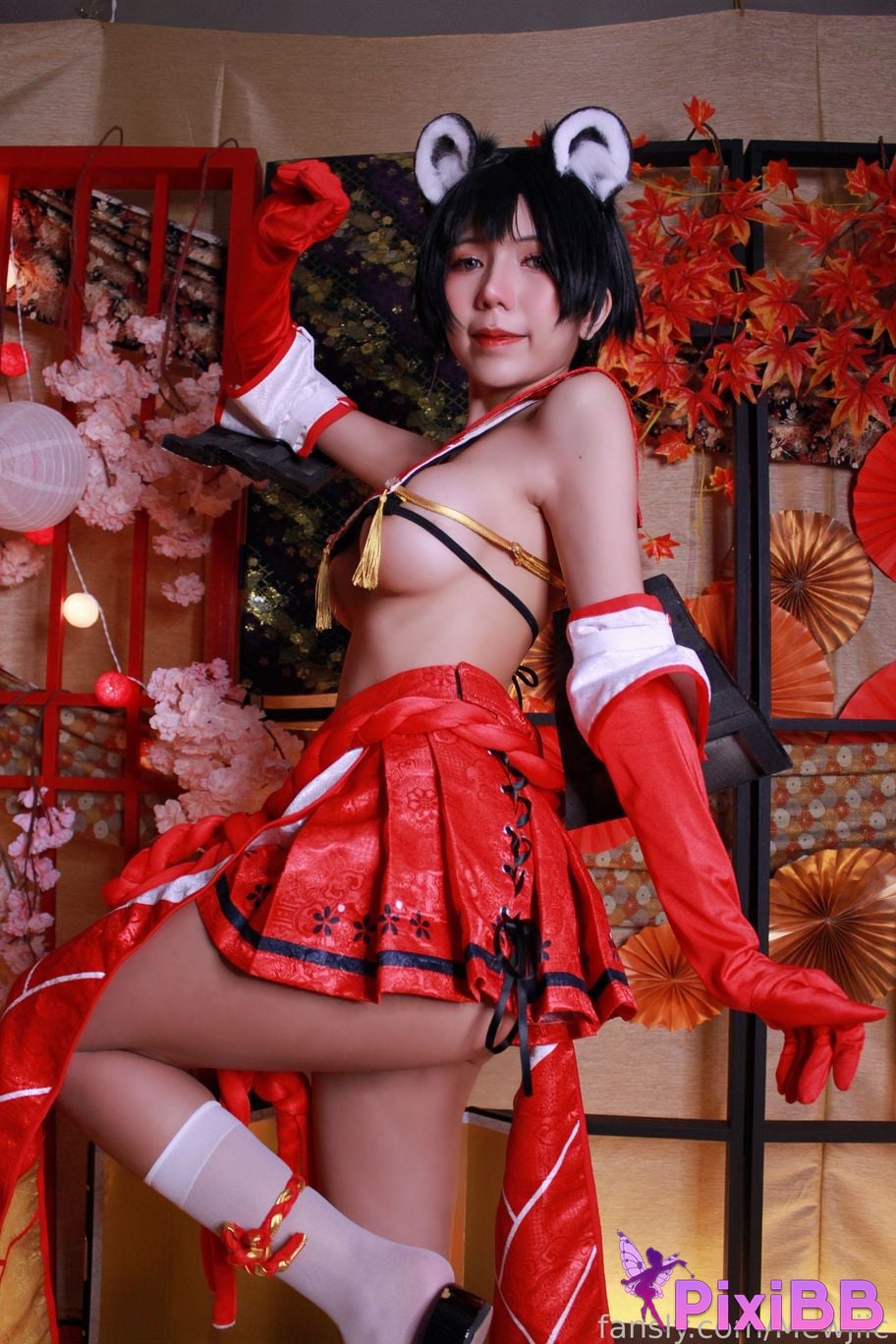 Cosplay lMusicl Kasuga Tsubaki PixiBB.COM 030