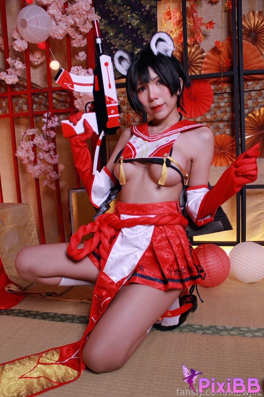 Cosplay lMusicl Kasuga Tsubaki PixiBB.COM 032